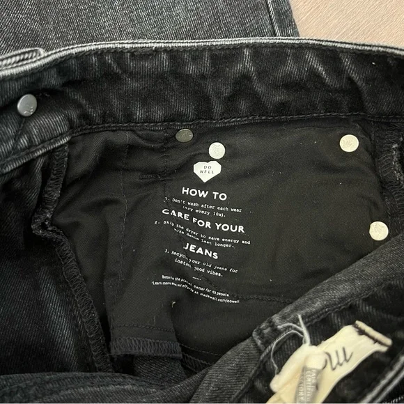 Madewell The Curvy Perfect Vintage Cropped Jean Lunar Wash Size 25P - Picture 7 of 12